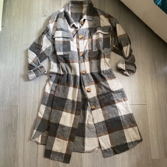 Tops - Plaid tunic